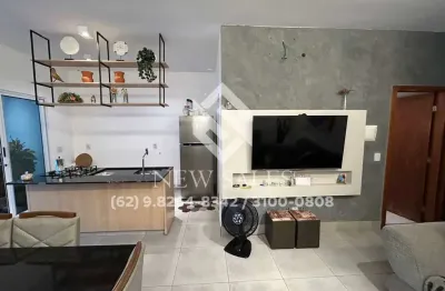 Casa c/ 2 quartos, 2 vagas de garagens - setor três marias