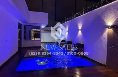 Casa alto padrão com 4 suítes - piscina aquecida - setor faiçalville