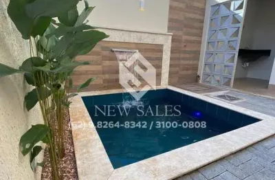 Casa 3 quartos 2 suites ( piscina )210 mts jardim atlantico