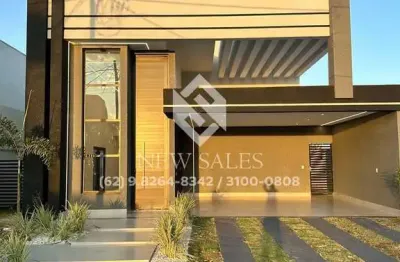 Casa térrea c/ 3 suítes, área gourmet c/ piscina -terras alpha alto padrão