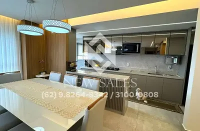 Apartamento com 3 suítes / todo mobiliado setor marista !!!