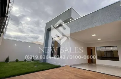 Casa nova c/ 3 quartos sendo 1 suíte - residencial mirante