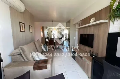Apto 58m² 2q 1 suíte mobiliado todo climatizado parque amazonia