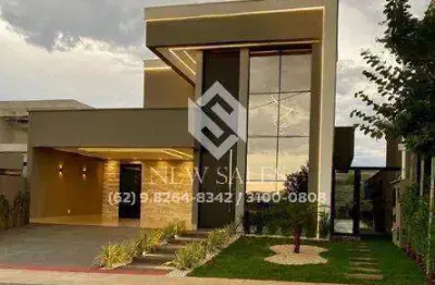 Casa de alto padrão com 312m², 3 suítes, piscina - parqville jacarandá