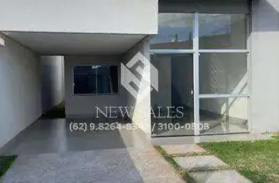 Casa nova, 3 quartos 1 suíte, área gourmet - setor moinho dos ventos