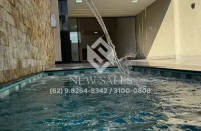 Casa térrea com 117m², 3 quartos e área de lazer completa no belvedere