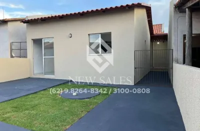 Casa 2 quartos em condomínio fechado com quintal – trindade/go
