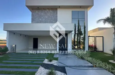 Casa duplex de alto padrão – 4 suítes , 222 m²- condomínio terras alpha 02