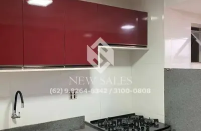 Apto- 3 quartos, armários, 1 vaga, lazer completo- aparecida de goiânia
