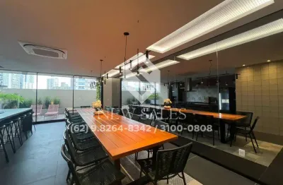 Apto- 3 suítes, 186,79 m², 3 vagas, churrasqueira- setor bueno