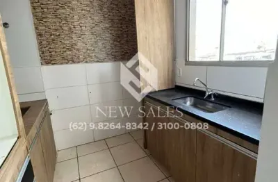 Apto- 2 quartos, cozinha,  1 vaga,  47,4 m²- bairro residencial acquarios