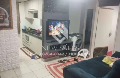Apto- 2 quartos, 1 vaga, armário, 43 m²- conjunto vera cruz