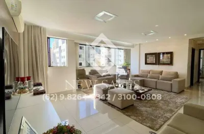 Apto de alto padrão- 5 suítes, 204 m², 2 vagas, armários- setor oeste