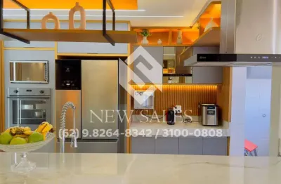 Apto- 3 quartos, 1 suíte, 2 vagas, 77 m², todo mobiliado- vila brasília