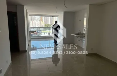 Apartamento com 90m², 3 quartos, nascente e vista livre - setor coimbra