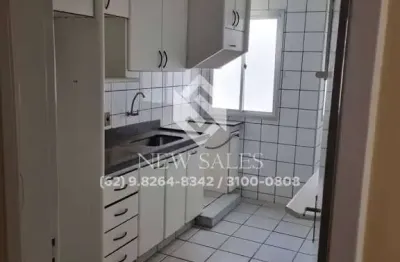 Apto- 3 quartos, 1 suíte, 90m², 1 vaga, armários- setor bueno