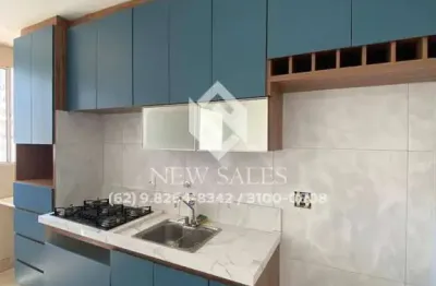Apto- 2 quartos, 1 suíte, 59 m², 1 vaga- setor negrão de lima