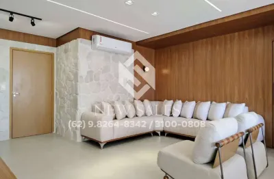 Apto- 3 suítes plenas, 130 m², 2 vagas, mobiliário completo- jardim américa