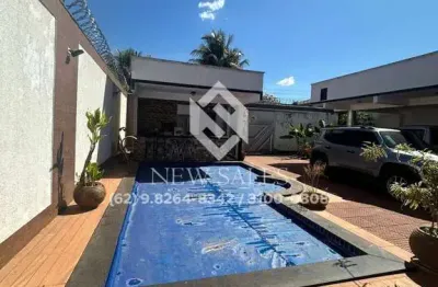 Casa com lote de 545m², 3 suítes plenas -vila brasília|aparecida de goiânia