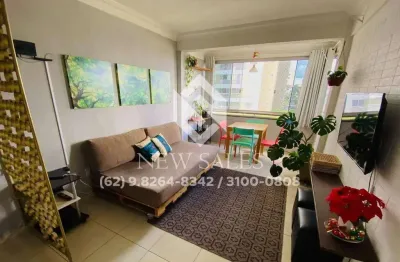 Apto- 3 quartos, 1 suíte, 75 m², 2 vagas- jardim bela vista- ap de goiânia