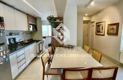 Apto- 2 quartos, 1 suíte, 70m², 1 vaga, armários- setor bueno