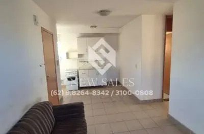 Apartamento- 2 quartos, 46 m², 1 vaga- setor moinho dos ventos