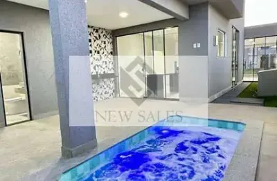 Casa em condomínio fechado com 3 quartos à venda na Alameda Irlanda, Terras Alpha Residencial 2, Senador Canedo