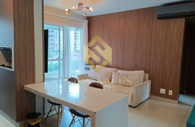 Apartamento 100%  mobiliado c/ 2 quartos (1 suíte )  - setor bueno