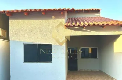 Casa- 2 quartos, 1 suíte, 90m²- bairro são francisco – senador canedo