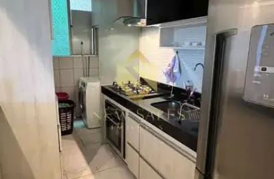 Apartamento- 2 quartos, 52m², 1 vaga, armários- residencial nunes de morais