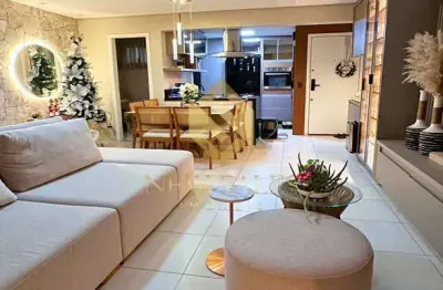 Apartamento- 2 suítes + escritório, 2 vagas, 85m², armários- pedro ludovico