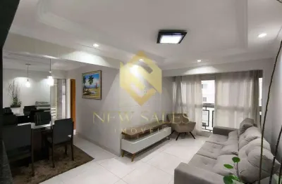 Apartamento- 2 quartos, 1 vaga, 64m²- vila são tomaz- aparecida de goiânia