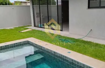 Casa- 3 suítes, 240m², 3 vagas, piscina- garavelo residencial park