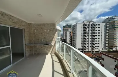 Alto padrão na guilhermina - 3 dorms com vista mar! financia!!