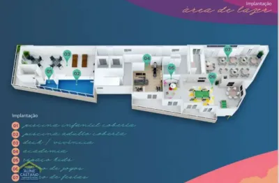 Apartamento com 1 quarto à venda na Rua Guilhermina, 438, Guilhermina, Praia Grande