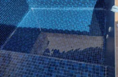Linda casa com piscina 2 dorms em mongaguá!! - cód: act2856
