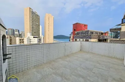 Cobertura duplex com vista definitiva para o mar - guilhermina! financia!!