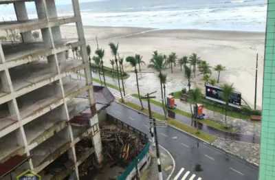 02 dorms, sendo 01 suíte, predio frente mar, com vista mar!