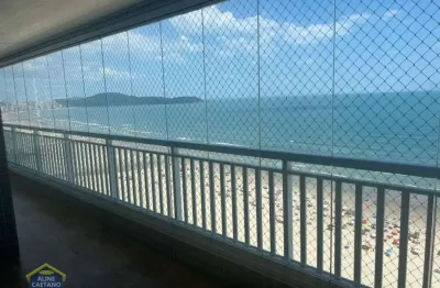 Apartamento mobiliado frente mar 3 dorms na aviação!! - cód: act3084