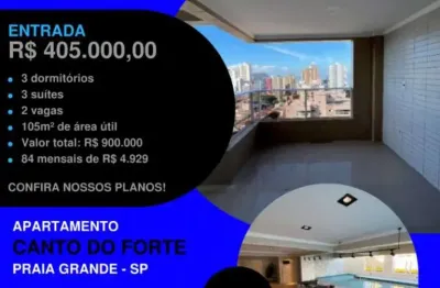 Aviso importante * seu novo lar em bairro nobre - 3 dorms sendo 3 suítes com acabamento diferenciado