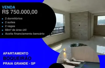 Olha isso!! investir ou morar no canto do forte? alto padrão 2 dorms com pé no comércio