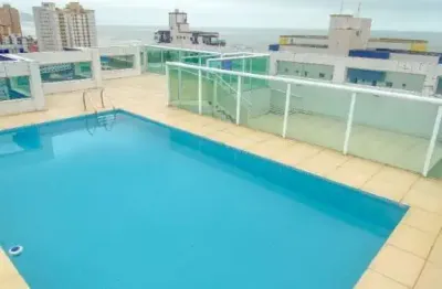 Você viu? na quadra do mar e coladinho de tudo - 2 dorms com sacada por apenas...