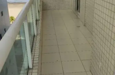 02 dorms, sendo 01 suíte, predio frente mar, pronto para morar!