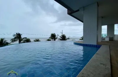 Apartamento em prédio frente mar no jardim real - apartamento novo!