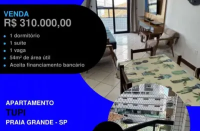 Você viu este perto do mar? 1 dorm lindo com sacada 1 quadra do mar..