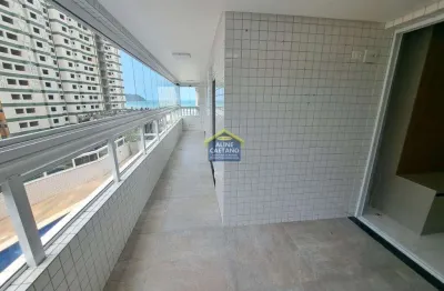 Alto padrão junto ao mar na guilhermina - 3 suítes - 2 vagas!! financia!