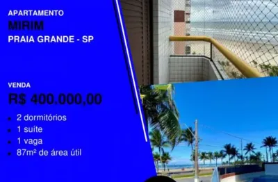 Já viu este? é prédio frente mar apê 2 dorms com vista e lazer por apenas...