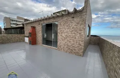 Cobertura duplex em prédio frente mar - 2 dorms 2 vagas - financia!