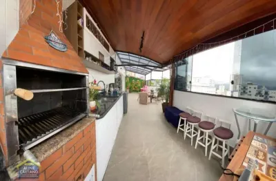 Ampla cobertura com 3 dorms e 2 suítes no caiçara!! - cód: act3398