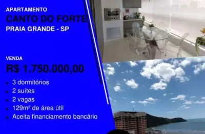 Tá lindo viu!! apê em prédio alto padrão frente mar com vista lateral no canto do forte!!